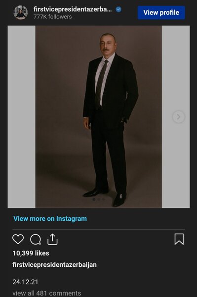 Mehriban Əliyeva Prezident İlham Əliyevi yubileyi münasibətilə təbrik etdi - FOTO