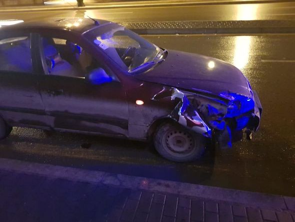 Bakıda 2 avtomobil toqquşub, yolda tıxac yaranıb - VİDEO/FOTO