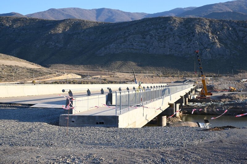 Zəngəzur dəhlizi üzrə görülən işlər və Ağbənd-Kəlalə körpüsünün inşası prosesi ilə tanışlıq olub - FOTOLAR