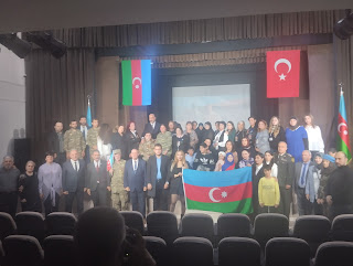Şuşa Dövlət Musiqili Dram Teatrında Zəfər Günü ilə bağlı tədbir keçirilib - FOTOLAR