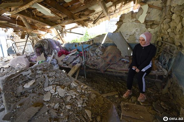 Ermənistan silahlı bölmələrinin Tovuzda dağıtdığı evlər – FOTOREPORTAJ 