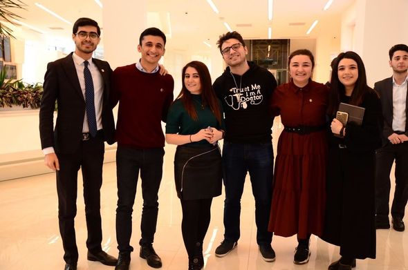 Tələbə gənclər təşkilatlarının fəalları ilə görüş təşkil edilib - FOTO