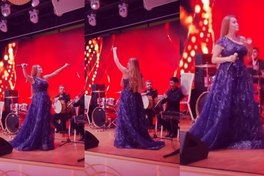 Rəqsanə 3 ay sonra ilk dəfə toyda: "Ürəyim sizin yanınızdadır..."