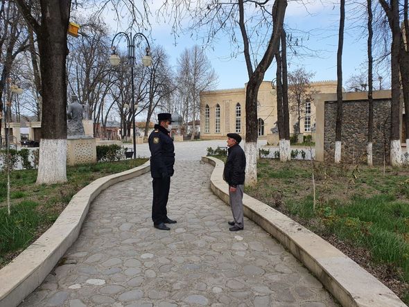 Qubada xüsusi karantin rejiminin tələblərinə əməl olunur - FOTO