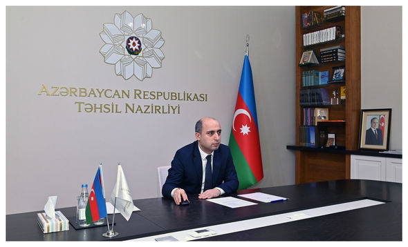 "Yüksəliş" müsabiqəsi təhsil nazirinin təqdimatında vebinar təşkil edib - FOTO 