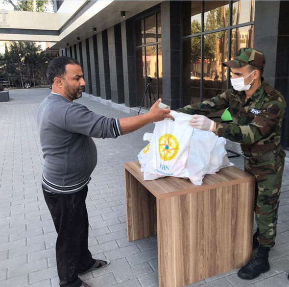 FHN sosial dəstək tədbirlərini davam etdirir - FOTO/VİDEO