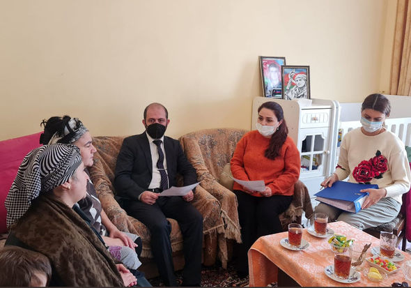 Şəhid ailəsi üzvlərinə, yaralanmış hərbçilərə sosial-psixoloji dəstək - FOTO