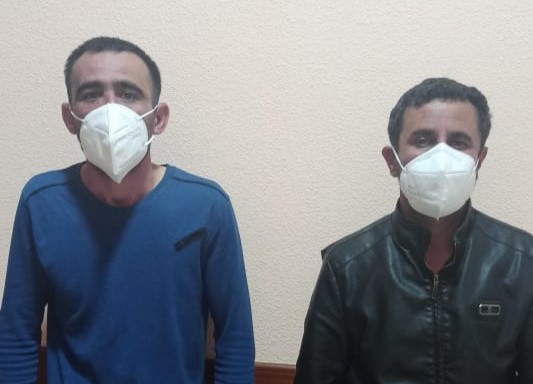 Füzulidə polisi maşınla vuraraq qaçan dəmiryığanlar saxlanıldı