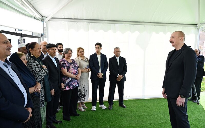 İlham Əliyev: Azad olunan ərazilərdə bərpa edilən şəhər və kəndlərin sayı 15-ə çatıb