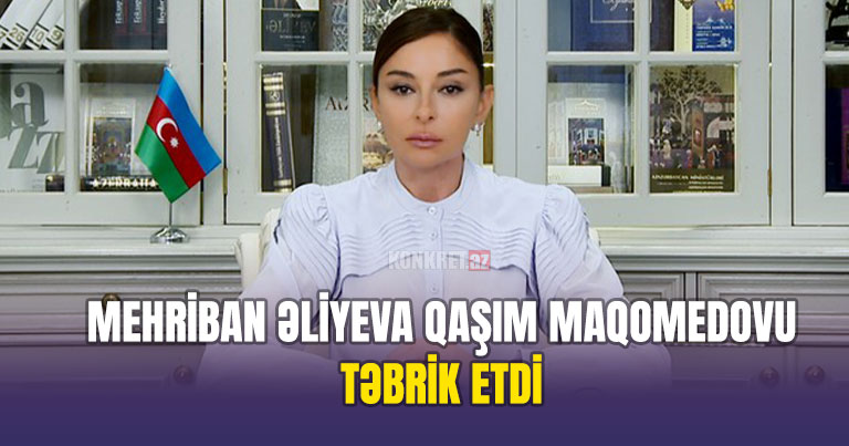 Mehriban Əliyeva Qaşım Maqomedovu təbrik etdi