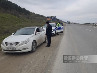 Bakı-Quba yolundakı yol qəzasında bir ailənin üç üzvü xəsarət alıb - FOTO