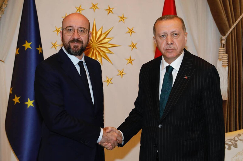Şarl Mişel Ərdoğanla danışdı