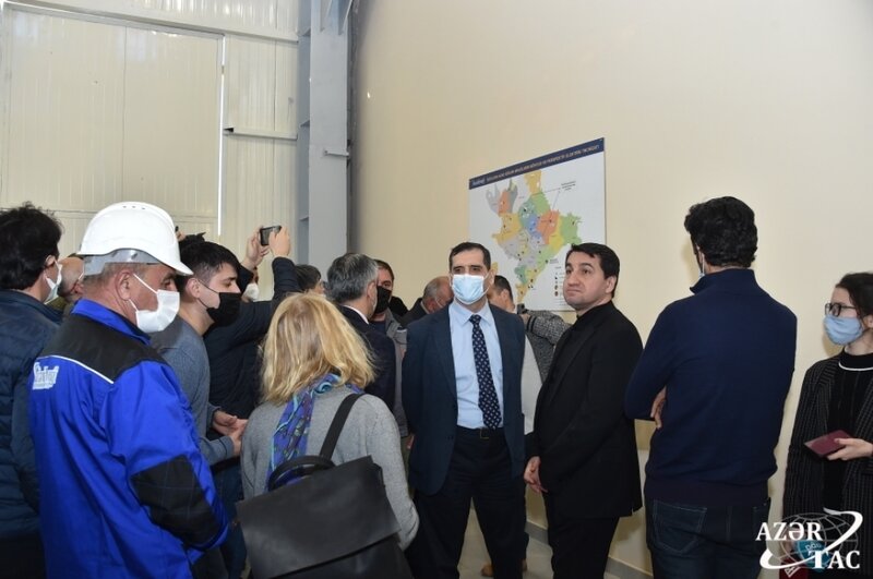 Xarici diplomatlar və hərbi attaşelər Laçında "Güləbird" Su Elektrik Stansiyası ilə tanış olublar - FOTO