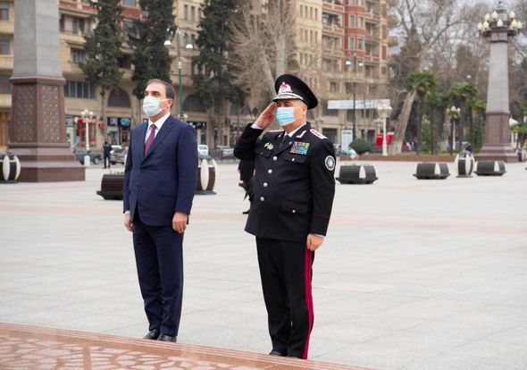 DTX-nin Gəncə şəhər idarəsinin yeni inzibati binasının açılışı olub - FOTO/VİDEO