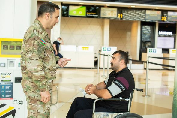 Daha altı qazimiz Türkiyəyə göndərildi - FOTO