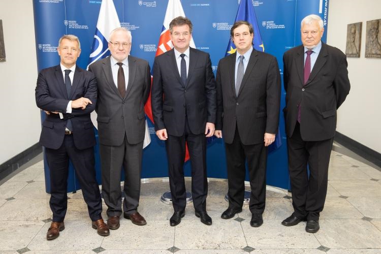 ATƏT sədri Minsk qrupunun həmsədrləri ilə Dağlıq Qarabağı müzakirə etdi - FOTO