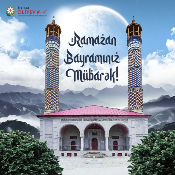 İlham Əliyev Ramazan bayramı münasibətilə paylaşım etdi