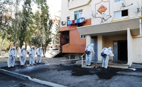 Bakıda 552 küçə dezinfeksiya edilib - FOTO