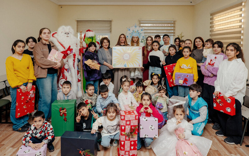 Təmiz Dünya' sığınacağında uşaqlar üçün bayram şənliyi təşkil olunub - FOTOLAR