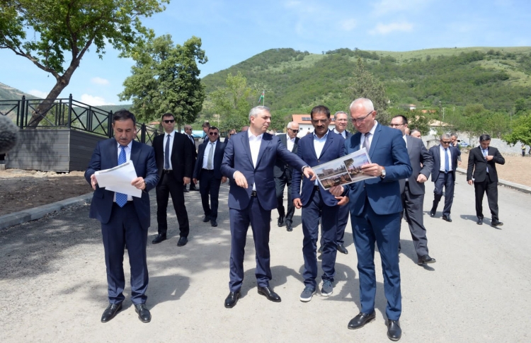 Əlaqələndirmə Qərargahının Laçın şəhərində növbəti iclası keçirilib - FOTOLAR