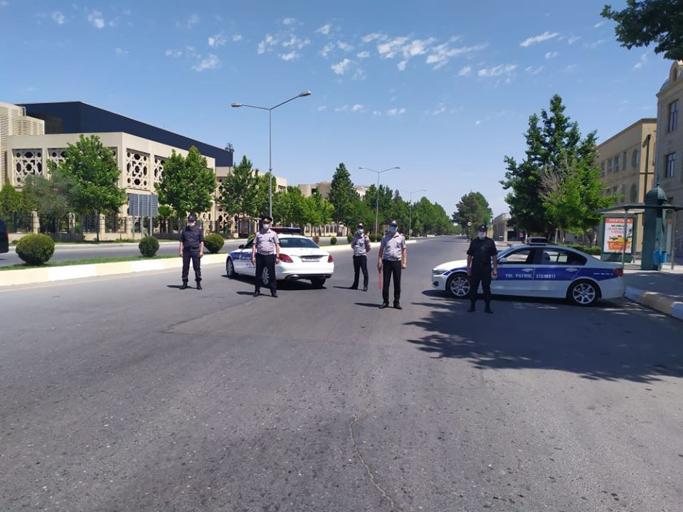 Yevlaxda karantini pozan şəxslər cərimələndi