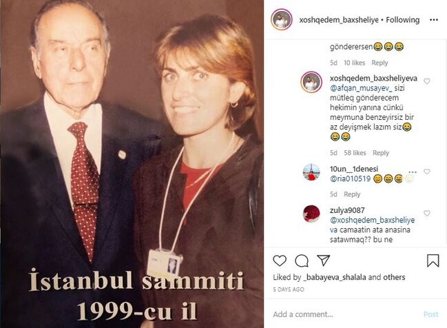 Xoşqədəm izləyicisinə "meymun" dedi - FOTO