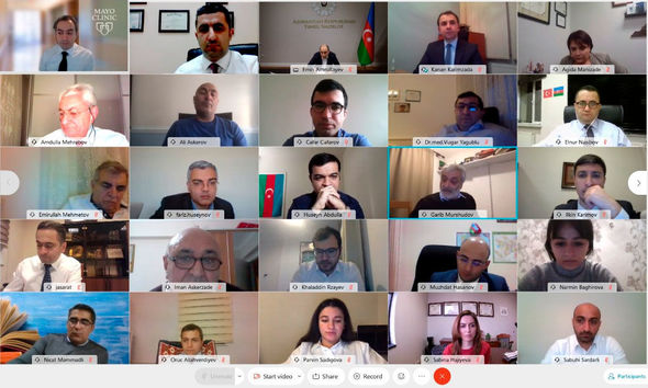 Təhsil naziri xaricdə akademik fəaliyyətlə məşğul olan bir qrup soydaşımızla virtual görüşüb - FOTO