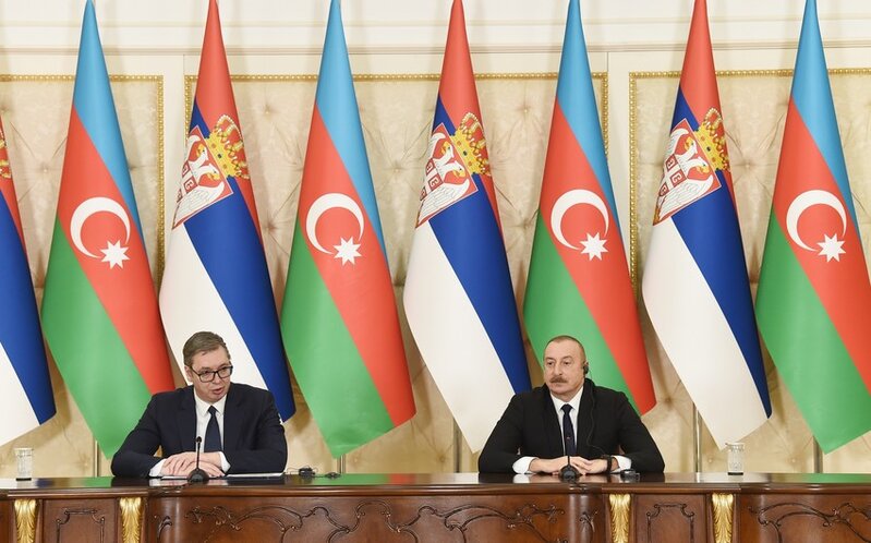 Prezident: 'Gələn ildən Azərbaycanın elektrik enerjisinin Serbiyaya ixracı üçün əməli addımlar atılacaq