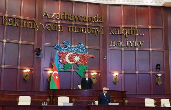 Yeni çağırış Milli Məclisin ilk iclası başa çatdı - YENİLƏNİB + FOTO