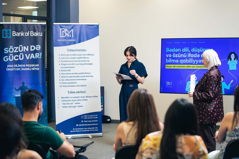 Bank of Baku-da 'Azərbaycan Dili Günü' seminar təşkil edildi - FOTOLAR