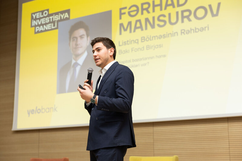 Yelo Bank-da ilk 'Yelo İnvestisiya Paneli' keçirildi - FOTOLAR