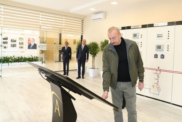 Prezident Laçın rayonunda 
