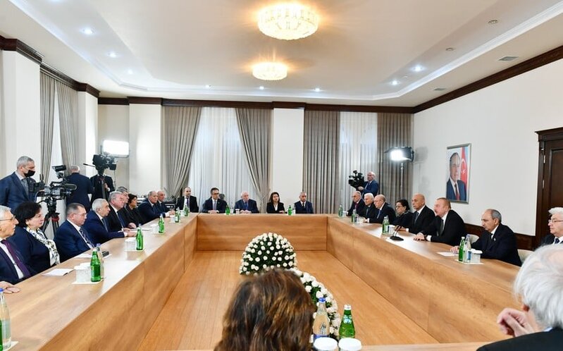 Azərbaycan Prezidenti: 'Hətta səndən güclü olan qüvvə qarşısında da geri addım atmamalısan