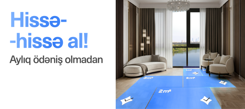 Aylıq öhdəlik yükü olmadan mənzil almaq mümkündür – 