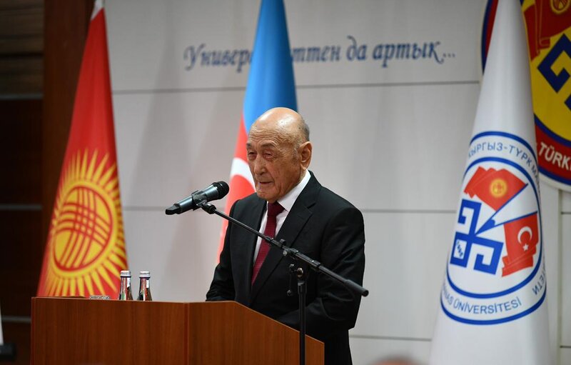 Qırğız-Türk Manas Universitetində Zəfər Gününün 5-ci ildönümünə həsr olunmuş tədbir keçirilib - FOTOLAR