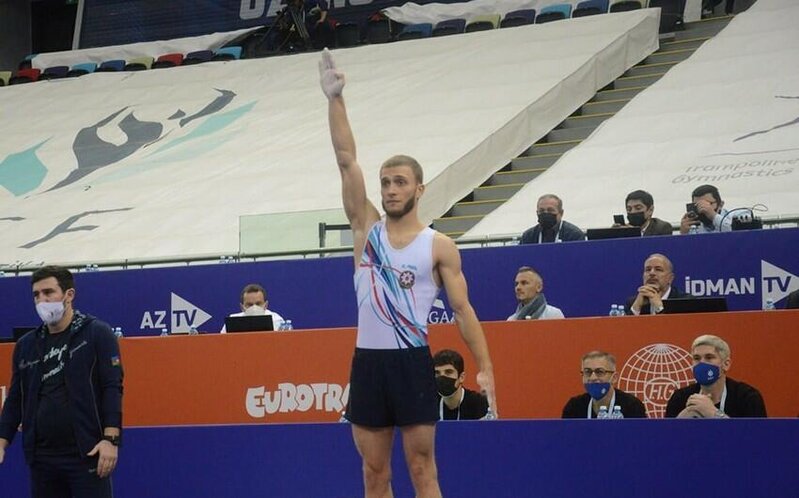 Gimnastımız dünya çempionatında gümüş medal qazandı
