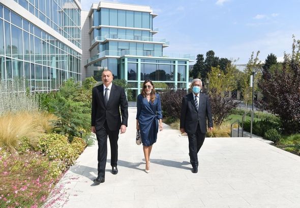 İlham Əliyev və Mehriban Əliyeva ADA Universitetinin iki yeni korpusunun açılışında - YENİLƏNİB + FOTO/VİDEO