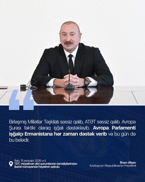 İlham Əliyev dini liderlərə nə dedi? - Əsas mesajlar