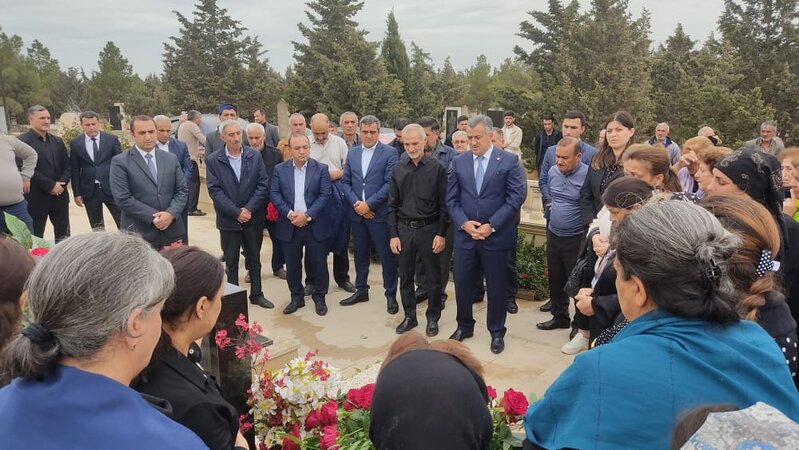 Abşeron rayonunda şəhidlər ildönümü günlərində yad edilib - FOTOLAR