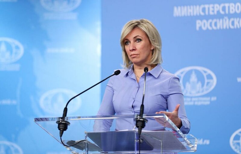 Mariya Zaxarova erməni jurnalistin sözünü kəsdi, biabır etdi - VİDEO