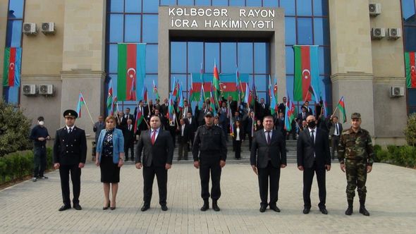 Kəlbəcərlilər qələbə sevinclərini bölüşdülər - FOTO/VİDEO