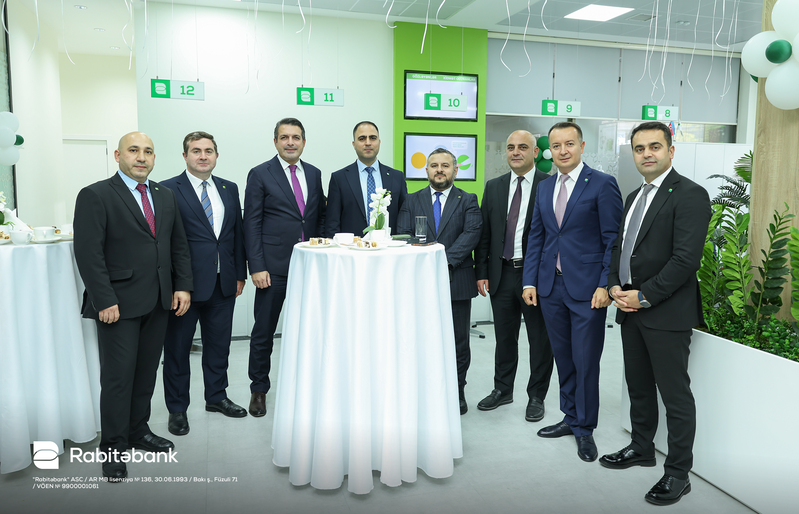 Rabitəbank 32-ci filialını Bakıxanovda açdı - FOTOLAR
