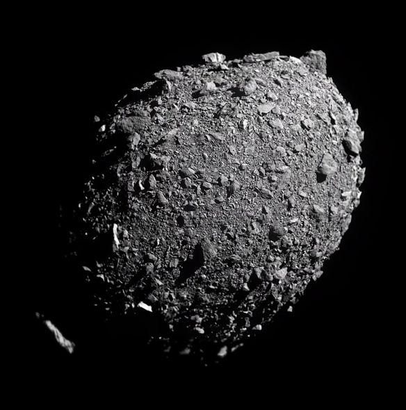 Kamikadze zondla vurulan asteroid yerini dəyişdi - FOTO/VİDEO