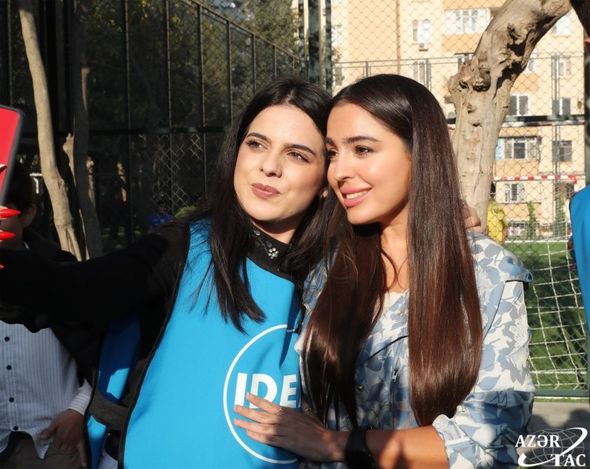 Leyla Əliyevanın təşəbbüsü ilə daha bir həyət abadlaşdırıldı - FOTO