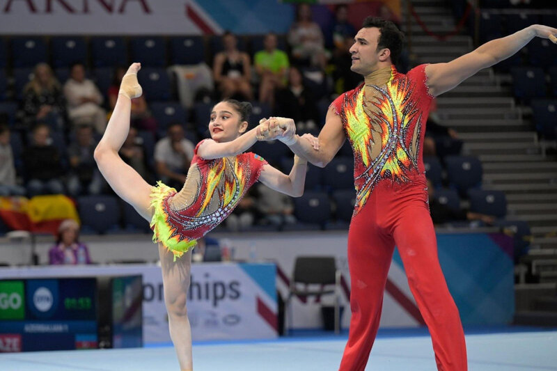 Azərbaycan gimnastları gümüş medal qazanıb