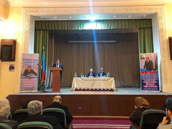 Faiq Kərimovun Qubadlı və Zəngilan seçiciləri ilə görüşündə izdiham yaşandı - FOTO