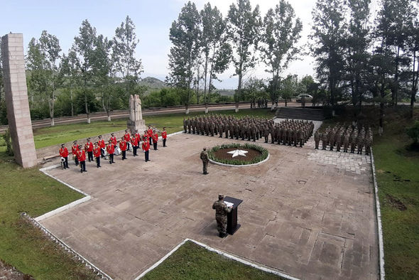 Şuşada Faşizm üzərində Qələbə Günü qeyd olunub - FOTO