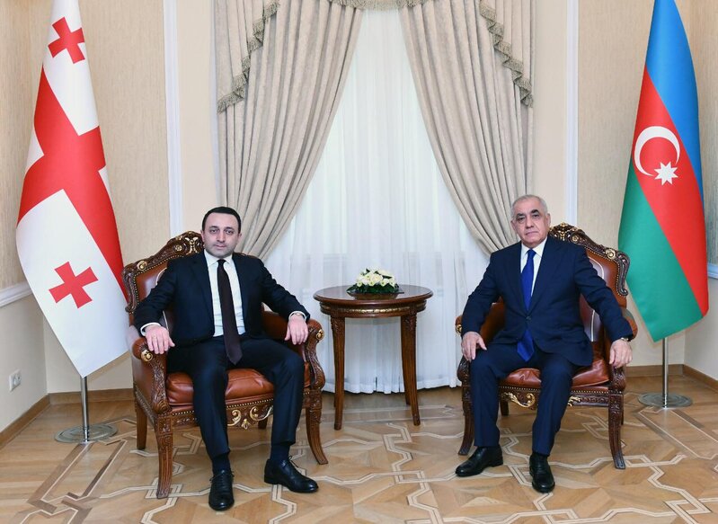 Əli Əsədov Gürcüstanın baş naziri ilə görüşüb – FOTO 