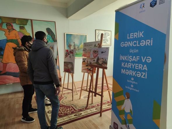 Regionlarda gənclər Xocalı soyqırımı qurbanlarının xatirəsini andılar - FOTO
