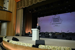 Prezident və xanımı Ağdam Muğam Mərkəzinin açılışını ediblər - FOTOLAR